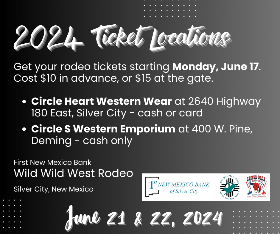 Ticket sales start on Monday at Circle Heart and Circle S